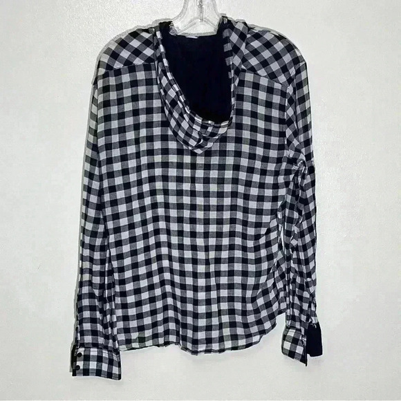 KOTON CASUAL Mens hooded lightweight button down | size medium - Picture 2 of 3